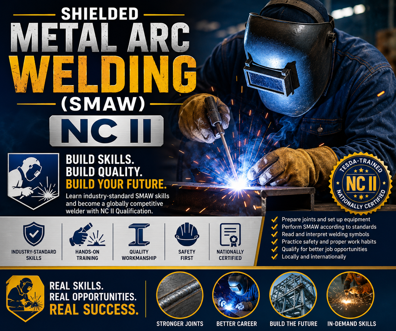 Shielded Metal Arc Welding (SMAW) NC II